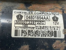 Load image into Gallery viewer, STARTER MOTOR Nitro Liberty 2010 10 2011 11 2012 12 - NW170044
