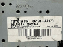 Load image into Gallery viewer, RADIO Toyota Camry 2005 05 2006 06 - NW139862
