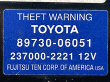 Load image into Gallery viewer, THEFT LOCKING COMPUTER Solara 2000 00 2001 01 02 03 - NW313752
