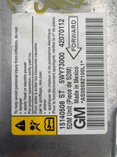 Load image into Gallery viewer, AIR BAG CONTROL MODULE COMPUTER Cadillac STS 2006 06 2007 07 - NW26355
