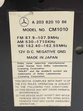 Load image into Gallery viewer, RADIO C230 C240 C32 C320 CLK320 CLK430 CLK500 CLK55 2001-2004 - NW138476
