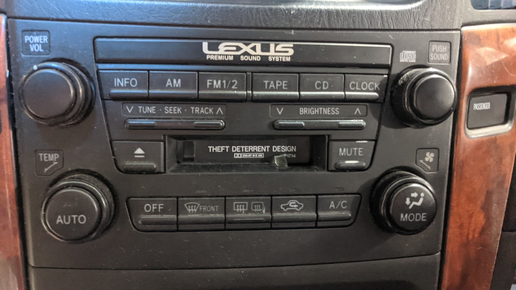 CD CHANGER Lexus RX300 1999 99 2000 00 01 02 03 - NW317426 – Tom's