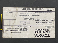 Load image into Gallery viewer, CD CHANGER Lexus RX300 1999 99 2000 00 01 02 03 - NW317426
