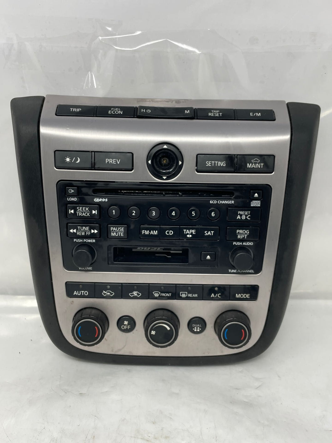 Temp Climate AC Heater Control Nissan Murano 2003 03 2004 04