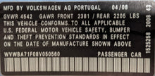 Load image into Gallery viewer, TRANSMISSION Volkswagen EOS 2007 07 2008 08 - NW325218
