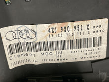 Load image into Gallery viewer, SPEEDOMETER CLUSTER Audi A8 2007 07 - NW325594
