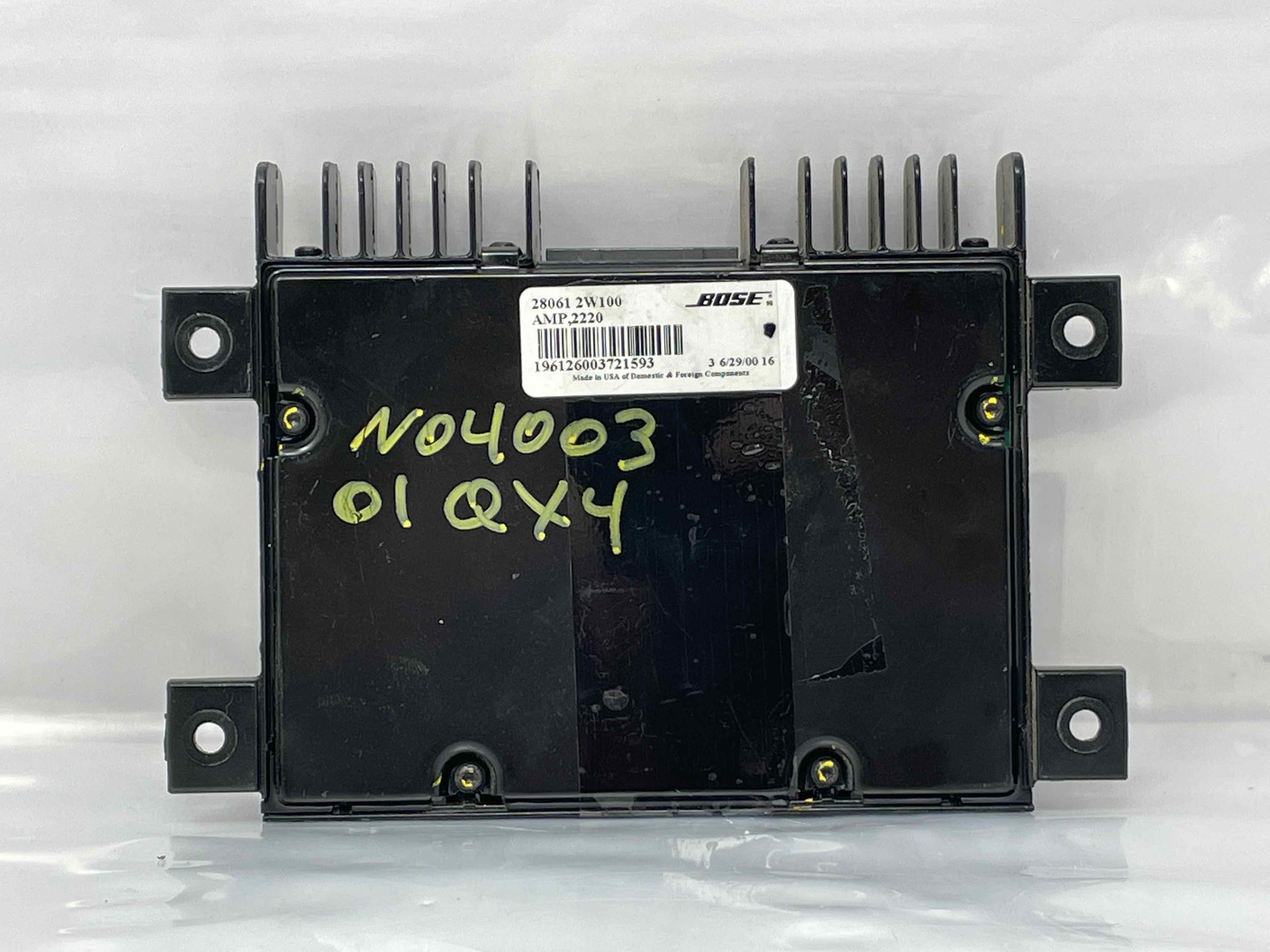 送料無料◆2024新品  QX4 INFINITI AMPLIFIER PATHFINDER 04 03 02 01 00 99 塊根植物・コーデックス