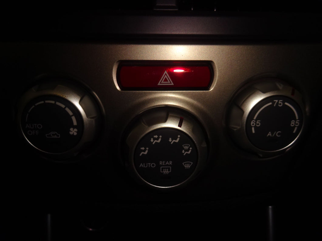 Temperature Controls Subaru Forester 2010 - NW101317