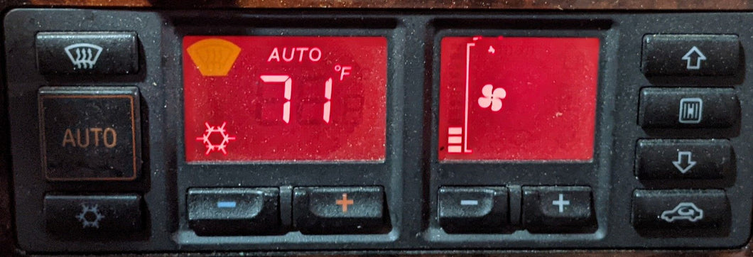 Temp Climate AC Heater Control Audi 100 V8 S6 S6 1992 92 1993 93 94 95 96 97 98 - NW327498