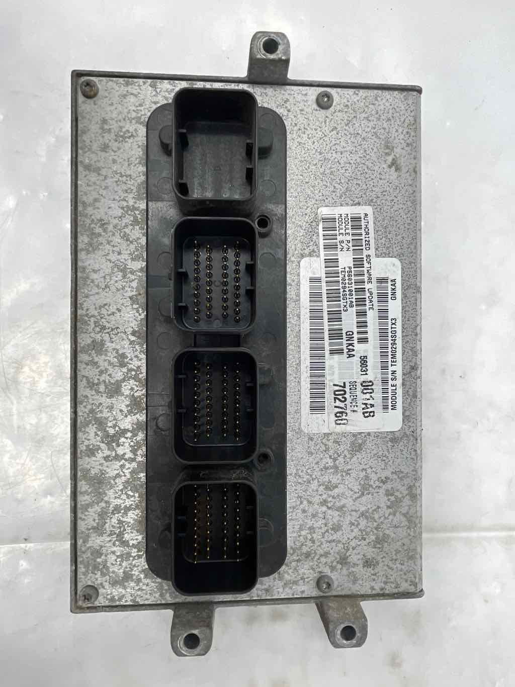 ECU ECM Computer Dodge Dakota 2004 - NW327987