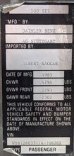 Load image into Gallery viewer, AC COMPRESSOR Mercedes 300E 380SE 500SEC 70 - 85 - NW332342
