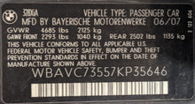 Load image into Gallery viewer, SIDE VIEW MIRROR BMW 328i 323i 325i 335i 330i 2006 06 2007 07 2008 08 Right - NW337629
