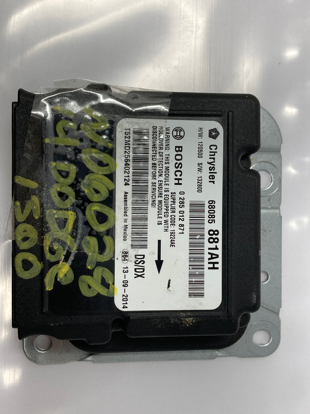 AIR BAG CONTROL MODULE COMPUTER 1500 Pickup 13 14 15 16 17 18 - NW26783