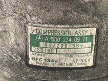 Load image into Gallery viewer, AC COMPRESSOR Mercedes C220 C36 E300 96 97 98 99 - 03 - NW346215
