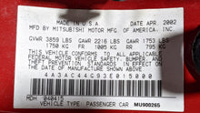 Load image into Gallery viewer, Speedometer Cluster Mitsubishi Eclipse 2003 - NW378891
