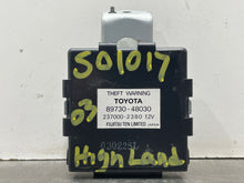 Load image into Gallery viewer, THEFT LOCKING COMPUTER Highlander 2001 01 2002 02 03 - NW378482
