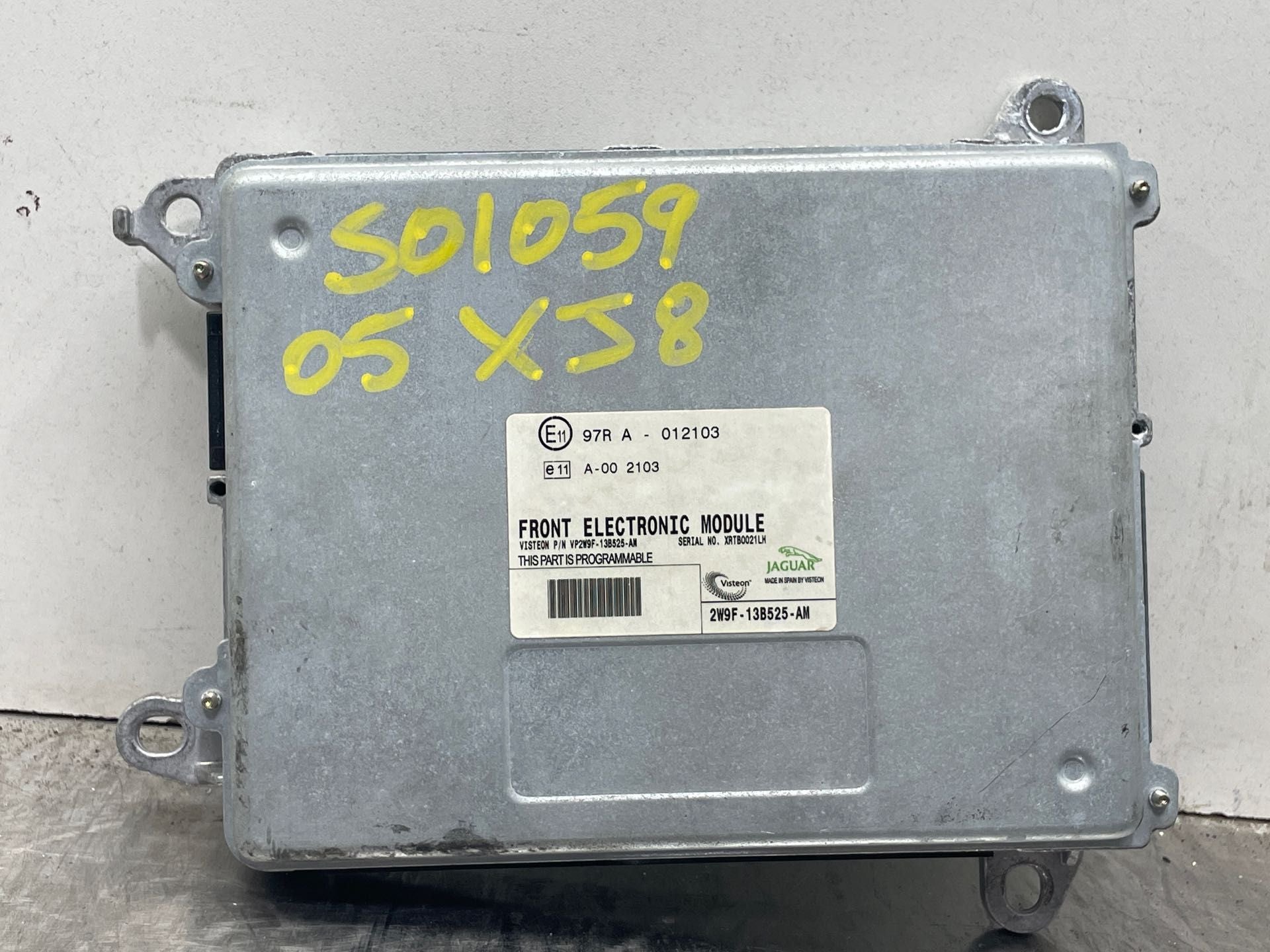 BODY CONTROL MODULE BCM COMPUTER Vanden Pl XJ8 XJ8L XJR 05-07 - NW3815 ...