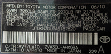 Load image into Gallery viewer, TRANSMISSION CT200H Prius Prius V 2010-2017 VIN DP/DU - NW389843
