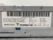 Load image into Gallery viewer, RADIO 911 911 Turbo Boxster Boxster S Carrera 99 00 01 02  AM FM - NW387637
