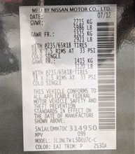 Load image into Gallery viewer, OUTER TAIL LIGHT LAMP JX35 QX60 2013 13 2014 14 2015 15 Right - NW389606
