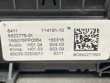 Load image into Gallery viewer, FRONT TEMPERATURE CONTROLS 740i 740il 750i 750il Alpina B7 M760i 16-20 - NW385304
