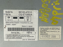 Load image into Gallery viewer, Radio Toyota Prius 2006 06 2007 07 2008 08 2009 09 - NW139966
