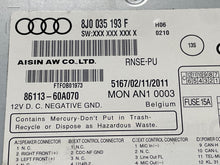 Load image into Gallery viewer, Radio Audi TT 2014 - NW136210
