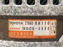 Load image into Gallery viewer, ALTERNATOR Camry Solara Corolla XB Matrix 07 08 09 10 - NW391949
