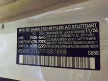 Load image into Gallery viewer, CARRIER ASSEMBLY C230 C280 C350 C55 2006 06 2007 07  FRONT - NW46870
