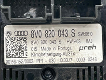 Load image into Gallery viewer, Temperature Controls  AUDI A3 2017 - NW398724
