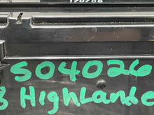 Load image into Gallery viewer, Temperature Controls  HIGHLANDER 2018 - NW398858
