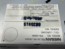 Load image into Gallery viewer, CD CHANGER Nissan Altima 2007 07 2008 08 2009 09 - NW136875
