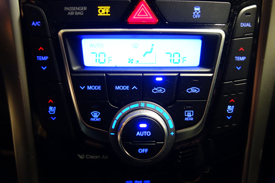 Temperature Controls Hyundai Elantra 2016 - NW100383