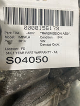 Load image into Gallery viewer, Transmission Chevrolet Impala 2014 - NW408731
