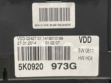 Load image into Gallery viewer, SPEEDOMETER CLUSTER Volkswagen VW Jetta Golf 2009 09 2010 10 11 12 13 2.0L - NW409977

