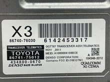 Load image into Gallery viewer, COMMUNICATION CONTROL MODULE COMPUTER Lexus CT200H 11 12 13 - NW414560
