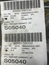 Load image into Gallery viewer, TRANSMISSION Volvo S60 S80 V60 15 16 17 18 FWD VIN 40/49/26 - NW417216
