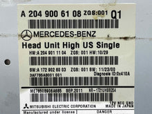 Load image into Gallery viewer, RADIO Mercedes-Benz C250 C300 C350 C63 2012 12 - NW418097
