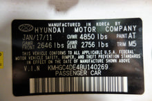 Load image into Gallery viewer, TRANSMISSION Hyundai Genesis 2009 09 2010 10 2011 11 - NW183698
