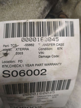 Load image into Gallery viewer, TRANSFER CASE FRONTIER XTERRA 2002 03 04 V6 AUTO - NW424068
