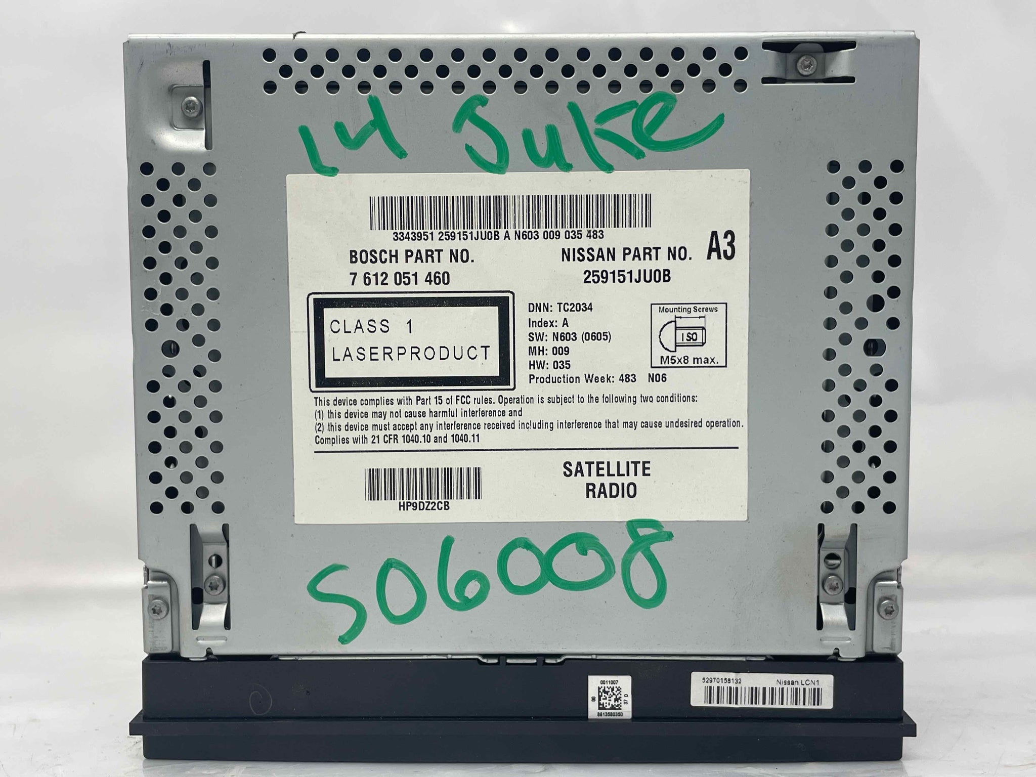 RADIO Nissan Cube Juke 2012 12 2013 13 2014 14 - NW424620
