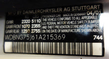 Load image into Gallery viewer, CARRIER ASSEMBLY CL500 S500 2000 00 2001 01 2002 02 03 - NW47166
