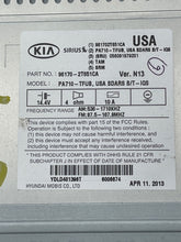 Load image into Gallery viewer, RADIO Kia Optima 2011 11 2012 12 2013 13  RECEIVER - NW433321

