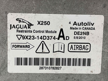Load image into Gallery viewer, AIR BAG CONTROL MODULE COMPUTER Jaguar XF XFR 2010 10 2011 11 - NW439253
