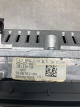 Load image into Gallery viewer, INFO-GPS SCREEN BMW X5 X6 2007 07 2008 08 2009 09 2010 10 - NW440998
