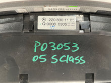 Load image into Gallery viewer, Temp Climate AC Heater Control Mercedes S430 S500 S350 CL500 00 01 02 03 - 06 - NW101051
