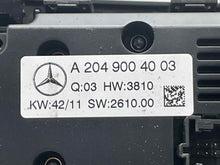 Load image into Gallery viewer, FRONT TEMPERATURE CONTROLS C250 C300 C350 C63 CLS400 CLS63 12-16 - NW453330
