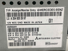 Load image into Gallery viewer, INFO-GPS SCREEN Mercedes-Benz GLK350 2010 10 2011 11 2012 12 - NW456095
