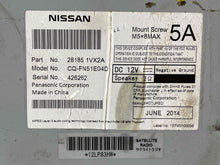 Load image into Gallery viewer, AM FM CD PLAYER RADIO Nissan Rogue 2012 12 2013 13 2014 14 2015 15 - NW458603
