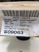 Load image into Gallery viewer, Engine Motor Pontiac G8 2009 - NW459734
